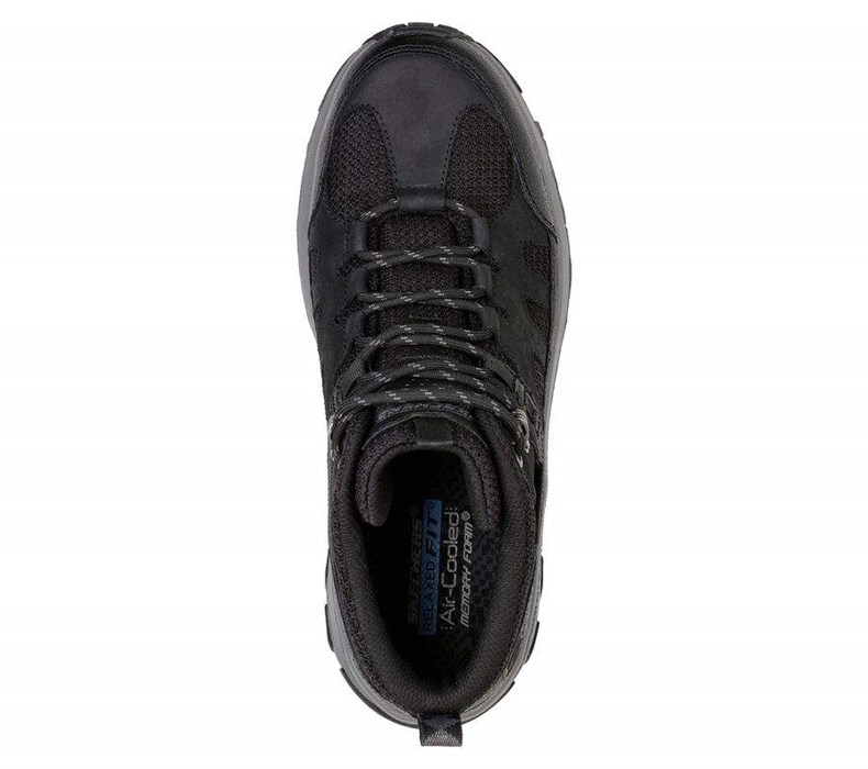 Pánské Oxfordky Skechers Relaxed Fit: Edgmont - Voxter Černé | CWPGZYK-13