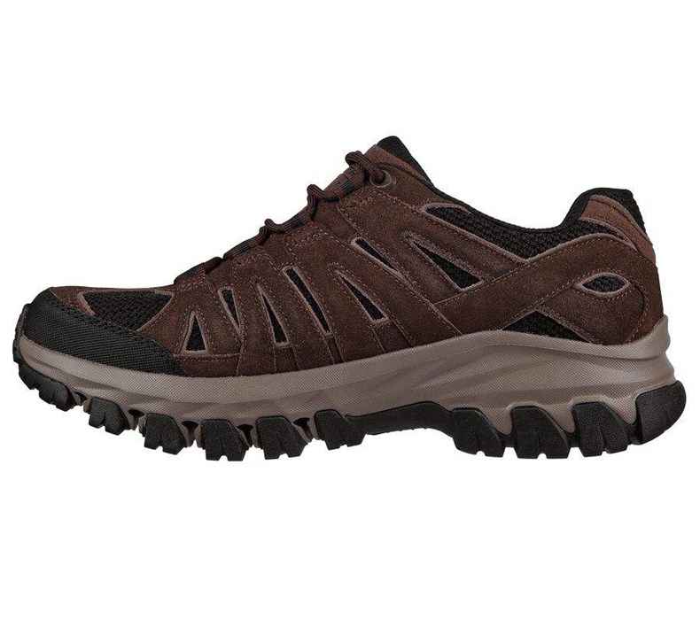 Pánské Oxfordky Skechers Relaxed Fit: Edgmont - Taggert Čokolády | STUHCKR-80