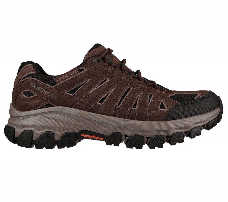 Pánské Oxfordky Skechers Relaxed Fit: Edgmont - Taggert Čokolády | STUHCKR-80