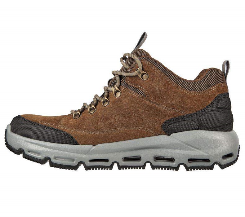 Pánské Oxfordky Skechers Relaxed Fit: Lugwin - Armadale Hnědožlutý | FMWCTBN-73