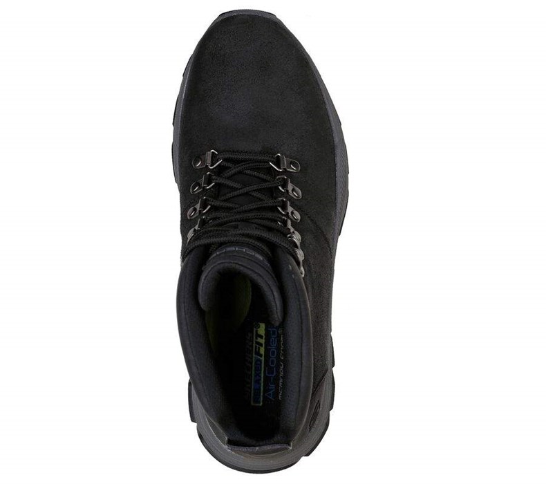 Pánské Oxfordky Skechers Relaxed Fit: Respected - Esmont Černé | YQXNIDG-84