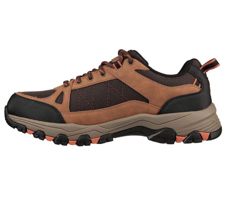 Pánské Oxfordky Skechers Relaxed Fit: Selmen - Cormack Hnědé | CBXUFNK-75