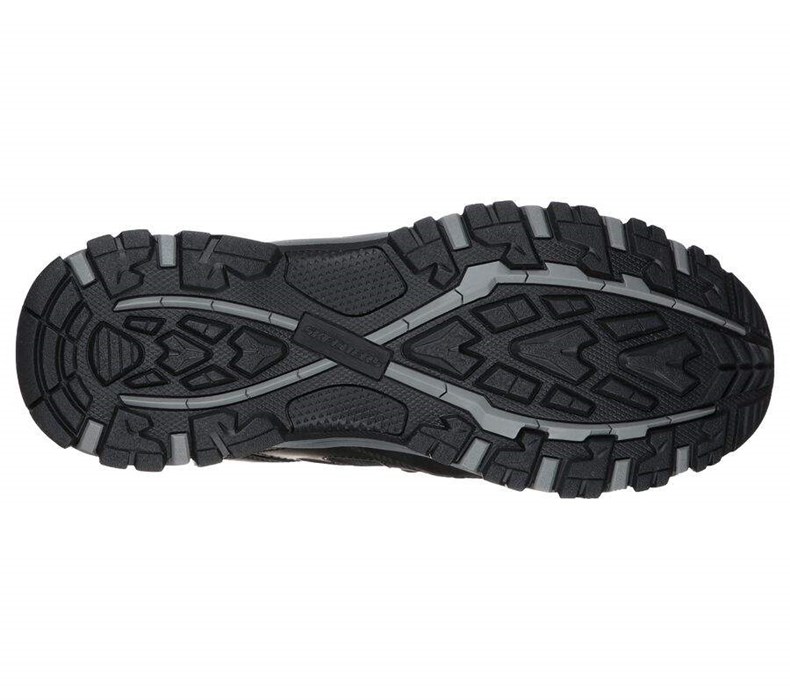 Pánské Oxfordky Skechers Relaxed Fit: Selmen - Enago Černé | GBQOXJD-30