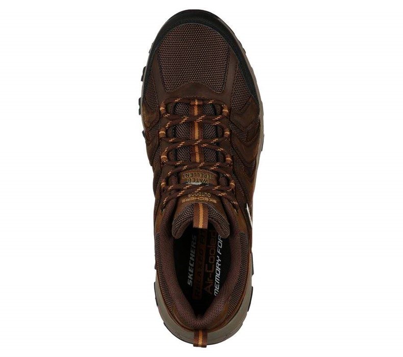 Pánské Oxfordky Skechers Relaxed Fit: Selmen - Lorago Hnědé | HVGYZEF-56