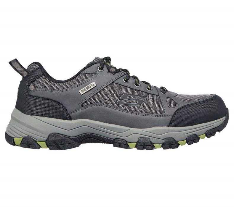 Pánské Oxfordky Skechers Relaxed Fit: Selmen - Cormack Šedé | LXNRMHS-38