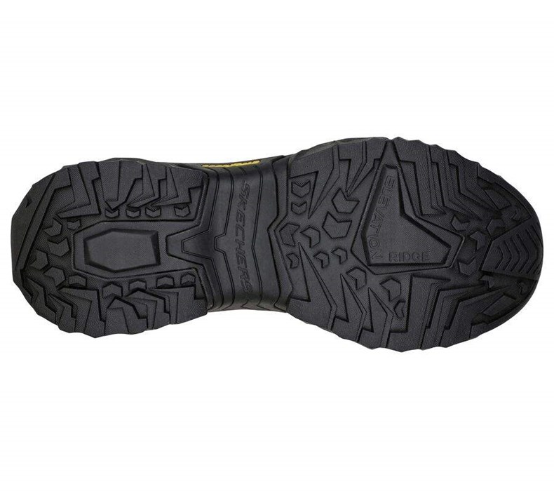 Pánské Oxfordky Skechers Relaxed Fit: Terraform - Renfrow Černé | GIQWJLA-64