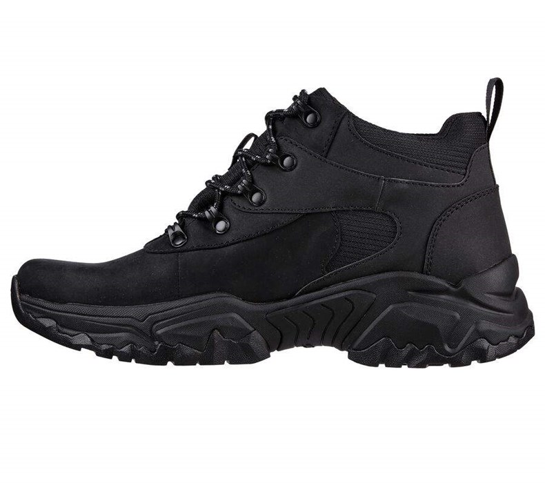 Pánské Oxfordky Skechers Relaxed Fit: Terraform - Renfrow Černé | GIQWJLA-64