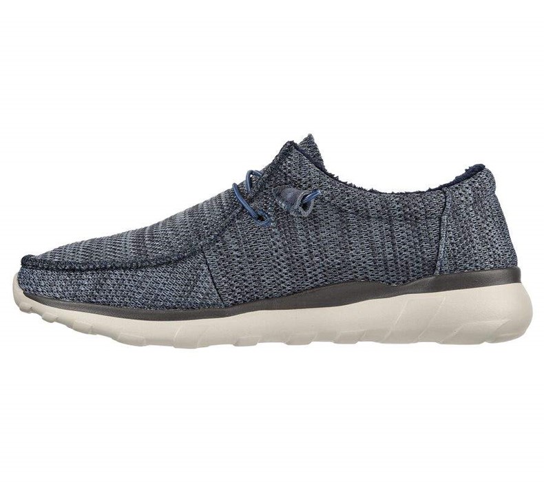 Pánské Pantofle Skechers Bulger - Zenwick Tmavě Blankyt | SAFJCNQ-12