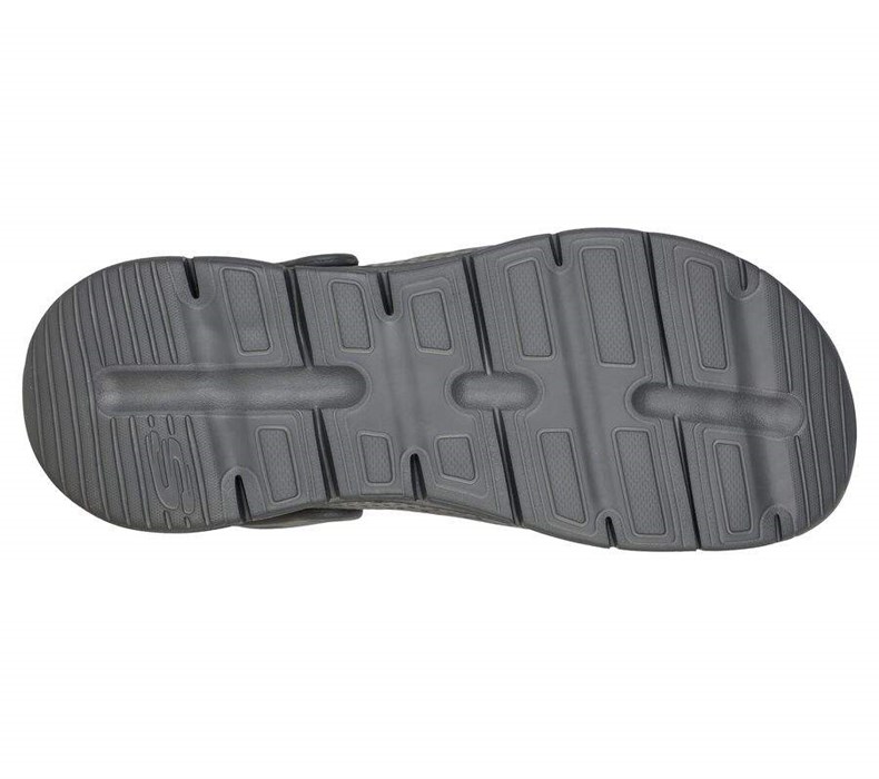 Pánské Pantofle Skechers Foamies: Arch Fit Podšité - Chillaxing Šedé | OSEQNFG-92