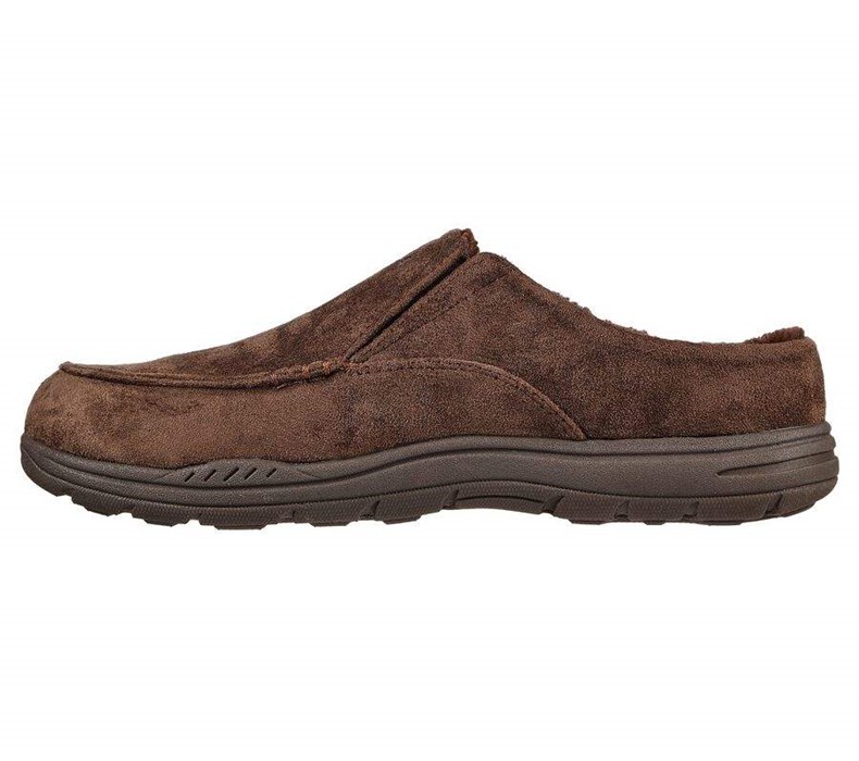 Pánské Pantofle Skechers Relaxed Fit: Expected X - Verson Čokolády | GEJWLYF-69