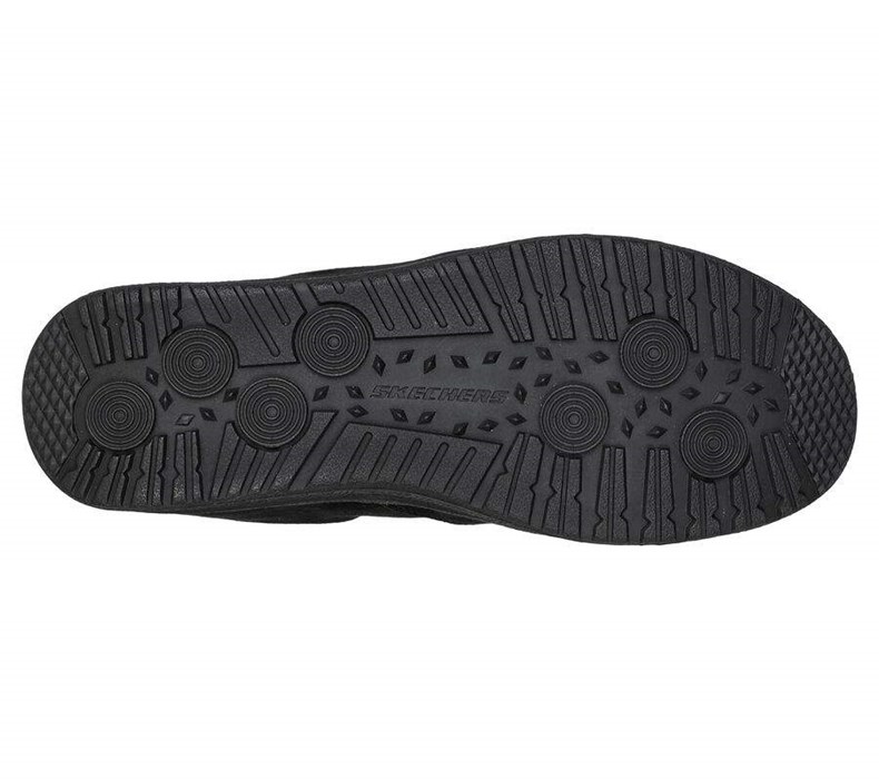 Pánské Pantofle Skechers Relaxed Fit: Melson - Willmore Černé | UMTKIDJ-39