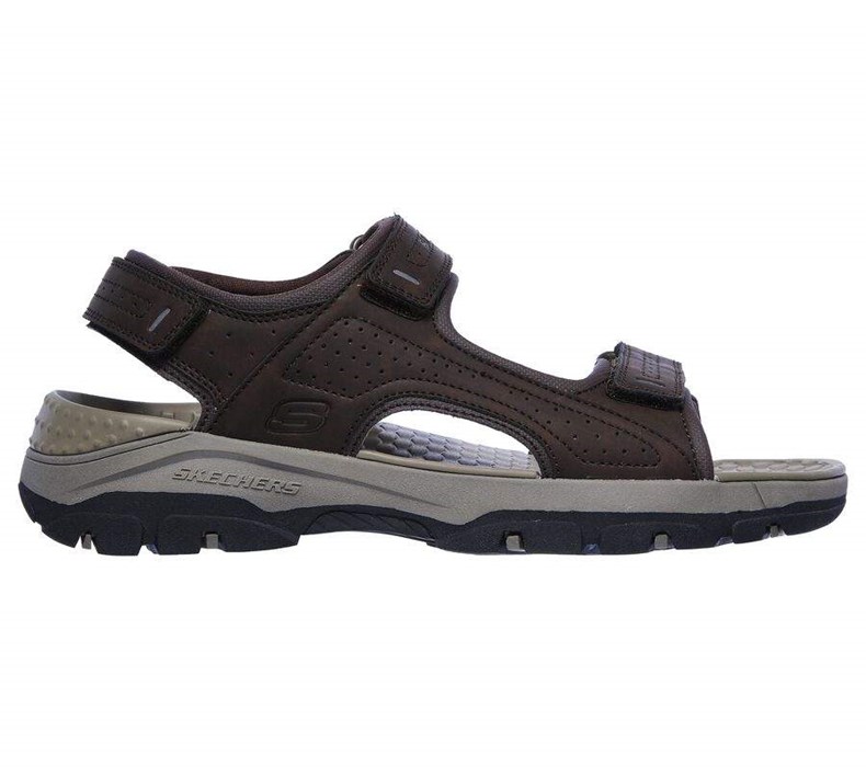 Pánské Sandály Skechers Relaxed Fit: Tresmen - Garo Čokolády | GLVUAXY-43