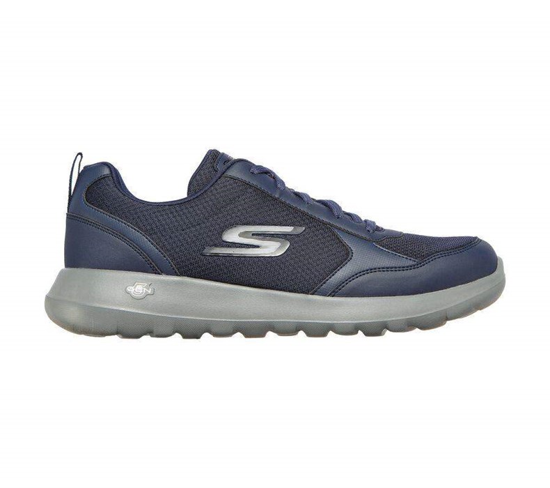 Pánské Tenisky Skechers GOwalk Max - Painted Sky Tmavě Blankyt | OXVEQAL-05