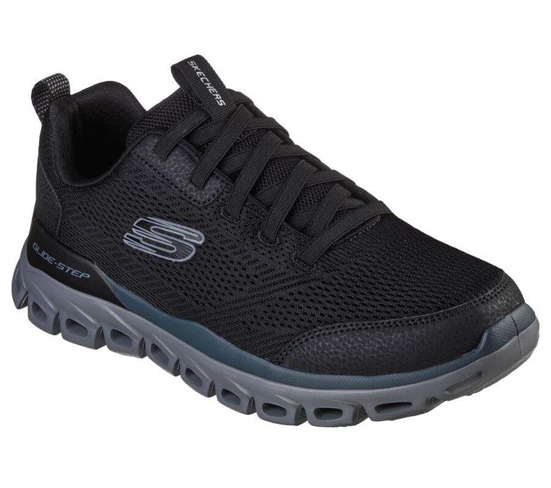 Pánské Tenisky Skechers Glide-Step Černé Šedé | CRSYNHJ-31