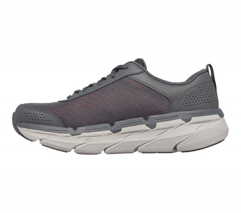 Pánské Tenisky Skechers Max Cushioning Premier - Paragon Šedé Červené | NTZMCIG-62