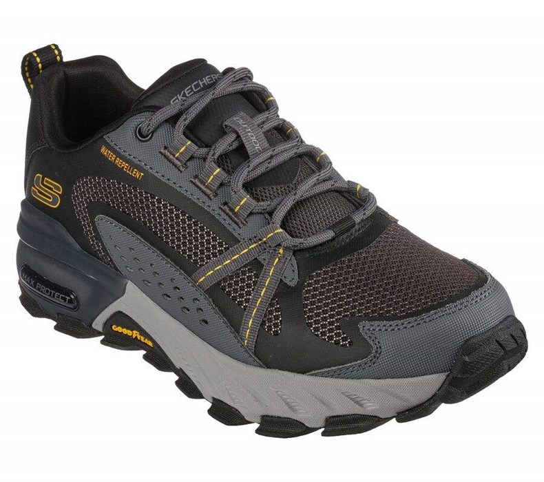 Pánské Tenisky Skechers Max Protect Černé Šedé | UKNWATG-16