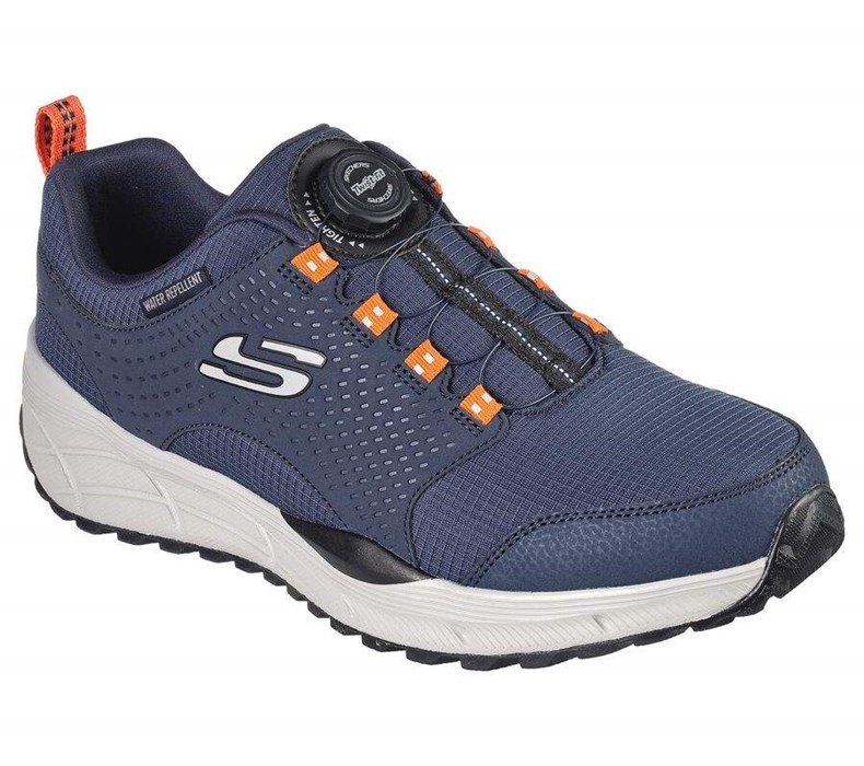 Pánské Tenisky Skechers Twist Fit: Equalizer 4.0 - Ibeck Tmavě Blankyt | CYUQJPT-80