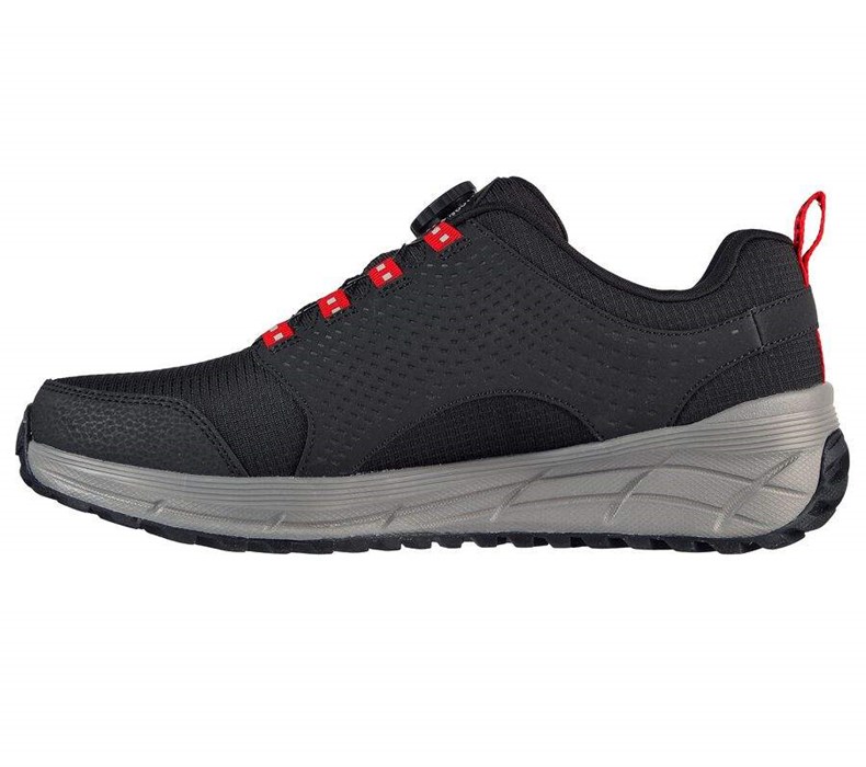 Pánské Tenisky Skechers Twist Fit: Equalizer 4.0 - Ibeck Černé Červené | HFBCEWS-32