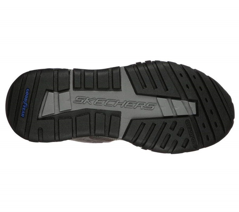 Pánské Trailové Boty Skechers Arch Fit Recon - Harbin Šedé | GHLEWSI-75