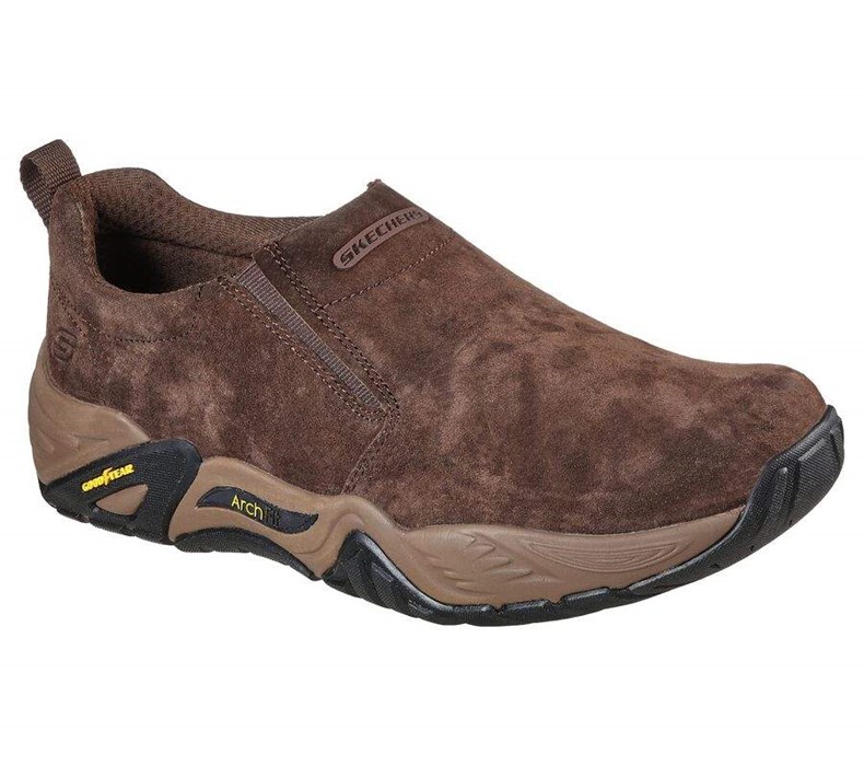 Pánské Trailové Boty Skechers Arch Fit Recon - Sandro Čokolády | TVIEPKF-31