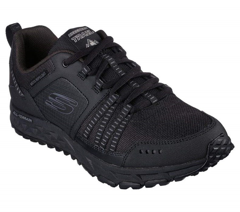 Pánské Trailové Boty Skechers Escape Plan Černé | LFKCDUP-28