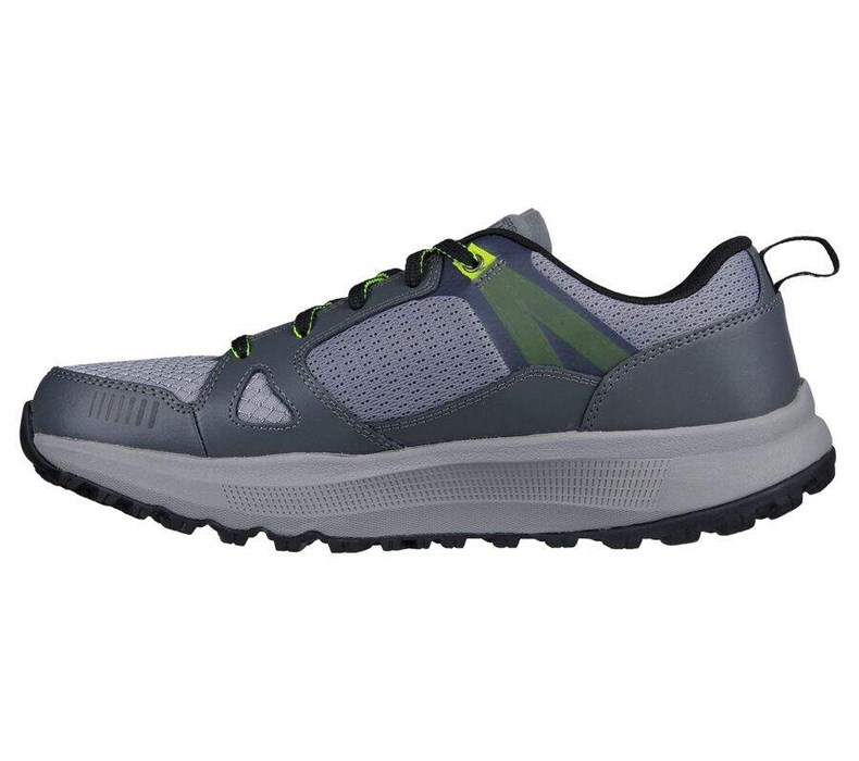 Pánské Trailové Boty Skechers GO RUN Pulse - Ultra Radius Šedé Černé | DJHCZFK-17