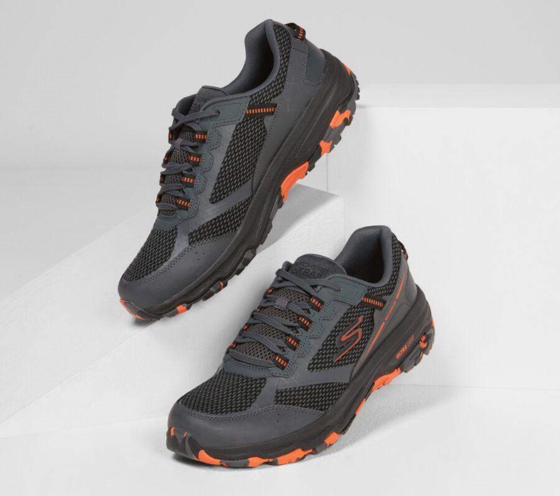 Pánské Trailové Boty Skechers GOrun Altitude - Marble Rock Šedé Oranžové | LKAEVQS-15