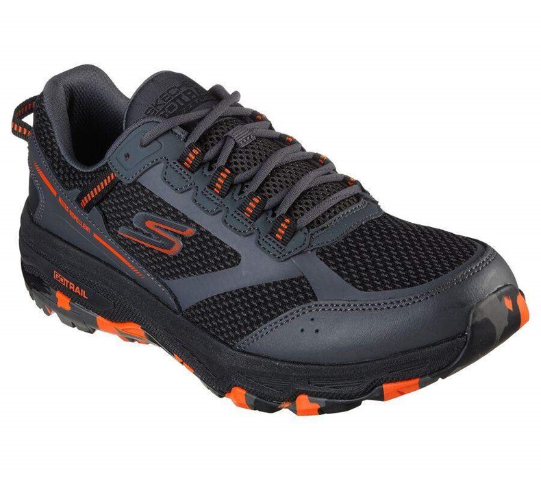 Pánské Trailové Boty Skechers GOrun Altitude - Marble Rock Šedé Oranžové | LKAEVQS-15