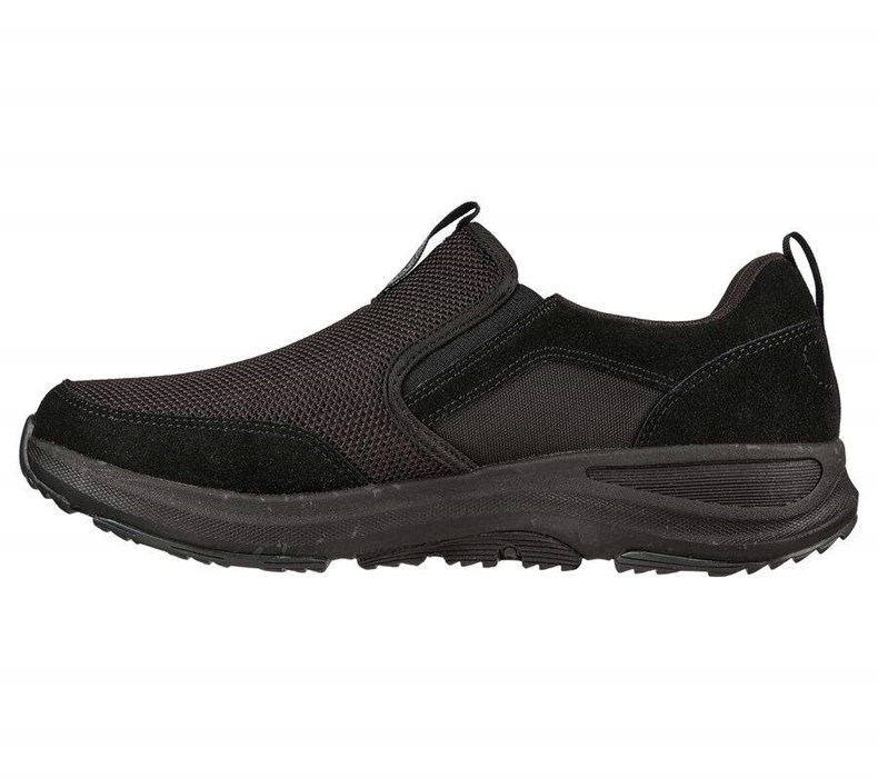 Pánské Trailové Boty Skechers GOwalk Outdoorové - Andes Černé | OGBQSTX-70