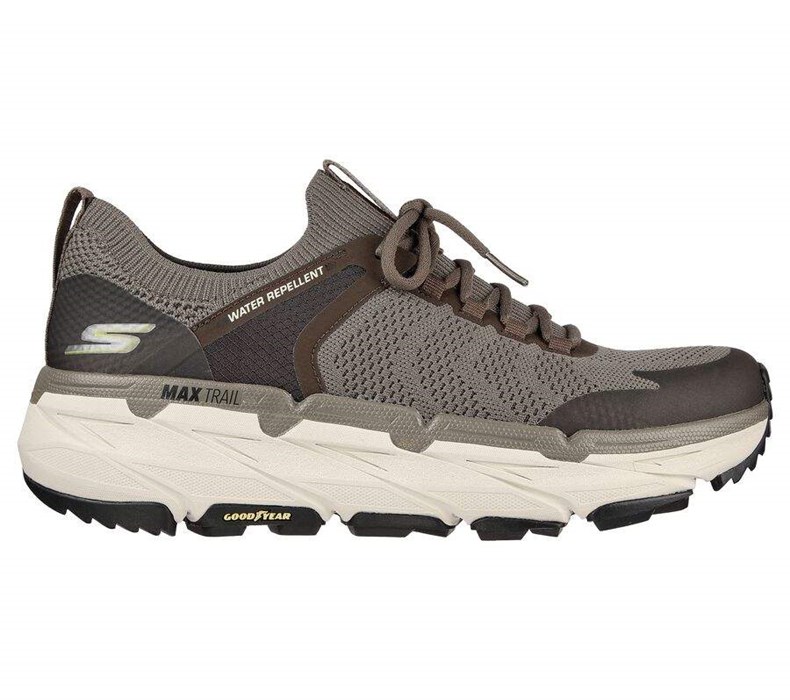 Pánské Trailové Boty Skechers Max Cushioning Premier Hnědé | KHTFVEP-18