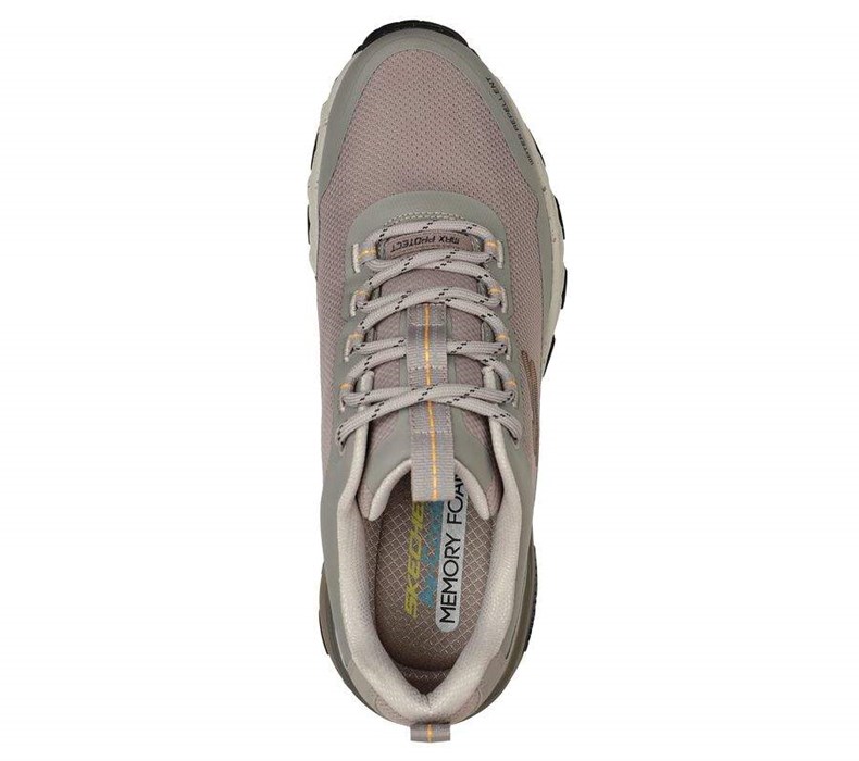 Pánské Trailové Boty Skechers Max Protect - Liberated Šedé Hnědé | AQHDMCZ-23