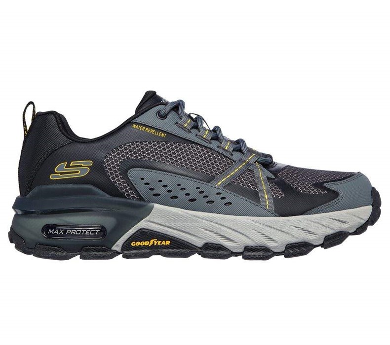 Pánské Trailové Boty Skechers Max Protect Černé Šedé | JKLWCND-57