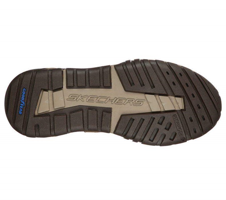 Pánské Trailové Boty Skechers Relaxed Fit: Arch Fit Recon - Percival Hnědé | HPTQVIG-32