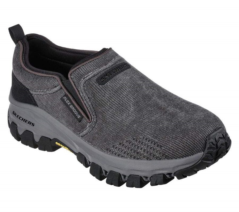 Pánské Trailové Boty Skechers Relaxed Fit: Edgmont - Shelvin Černé | MCVOWYN-34