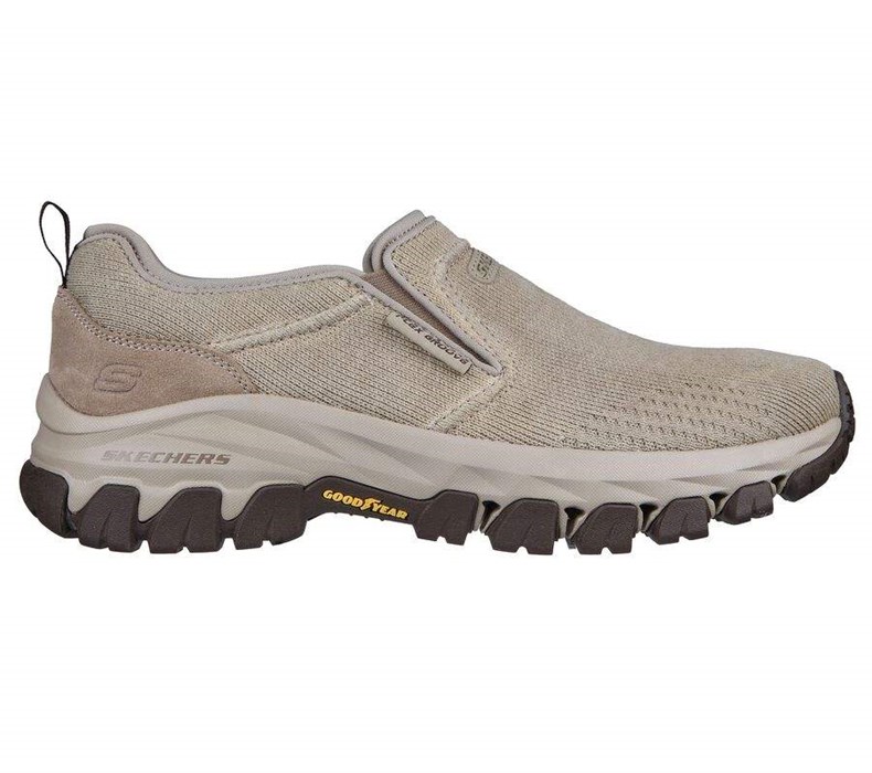 Pánské Trailové Boty Skechers Relaxed Fit: Edgmont - Shelvin Šedé Hnědé | RLKWYSV-81