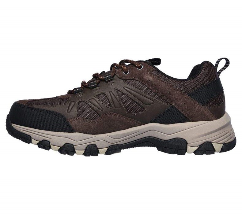 Pánské Trailové Boty Skechers Relaxed Fit: Selmen - Enago Čokolády | XLHPBAO-85