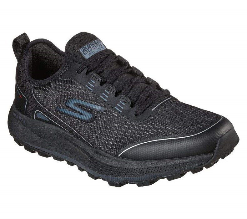 Pánské Trailové Běžecké Boty Skechers GOrun Pulse - Expedition Černé | YGOKLQA-69