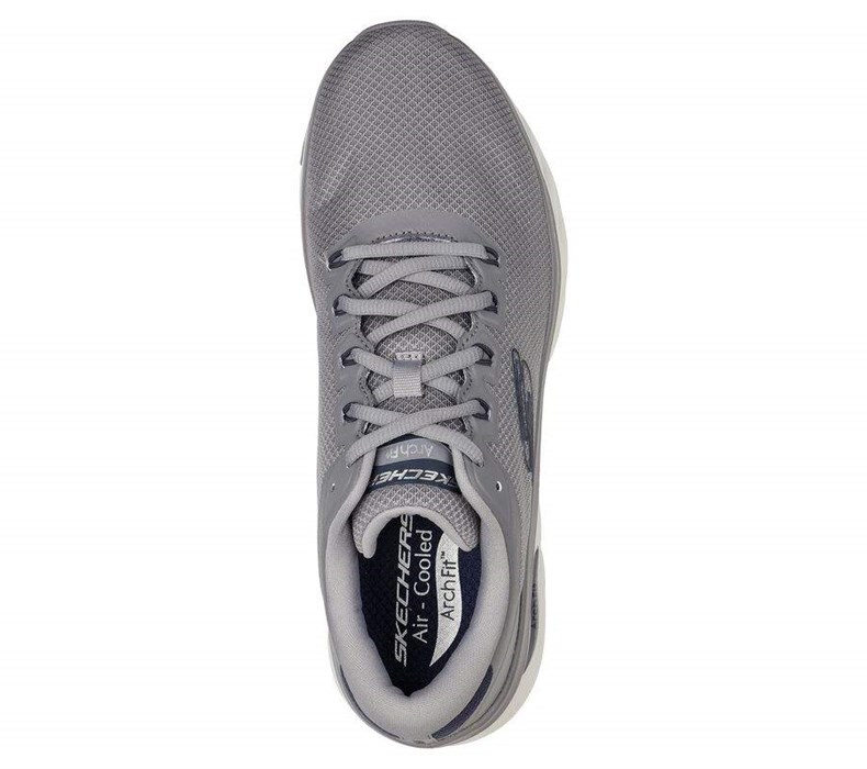 Pánské Trekové Boty Skechers Arch Fit Glide-Step - Highlighter Šedé | EDHBAXI-16