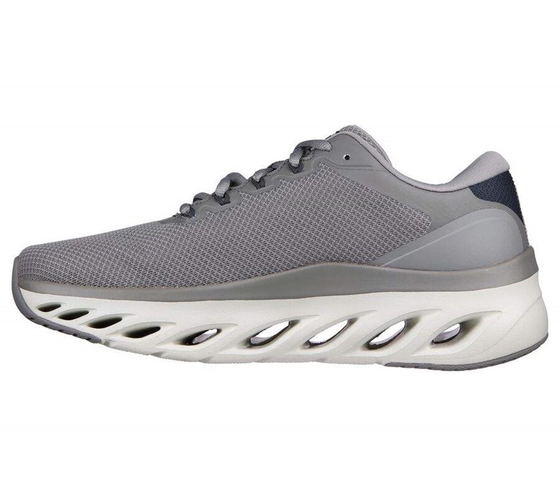 Pánské Trekové Boty Skechers Arch Fit Glide-Step - Highlighter Šedé | EDHBAXI-16