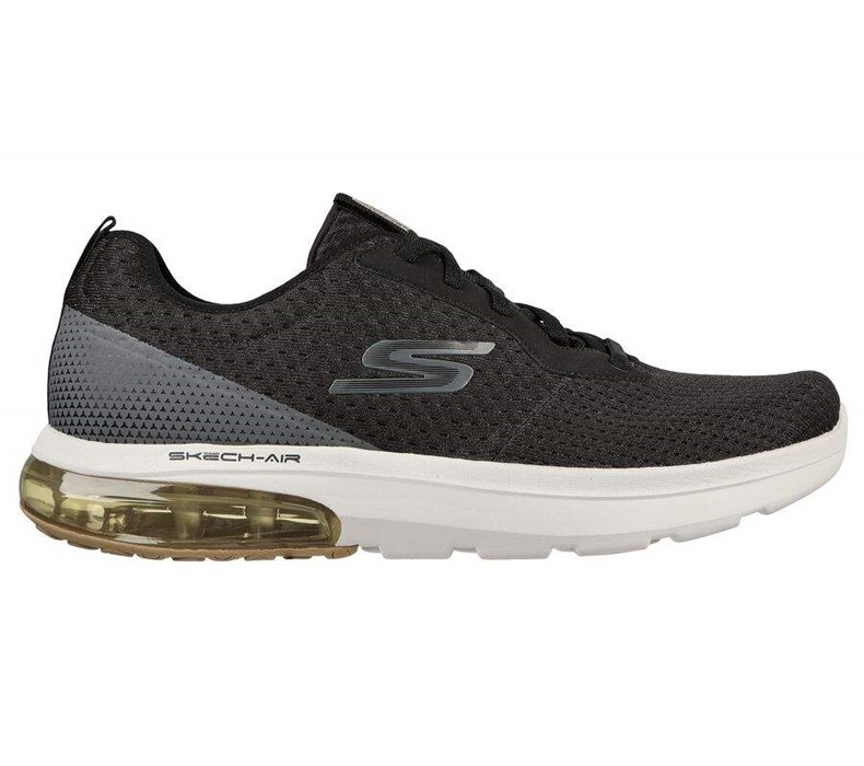 Pánské Trekové Boty Skechers GO WALK Air 2.0 - Crosser Černé Žluté | EUJTXQF-47