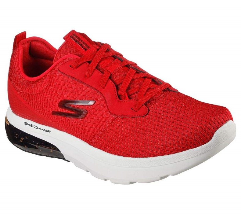 Pánské Trekové Boty Skechers GO WALK Air 2.0 - Crosser Červené | QHUDJMC-16