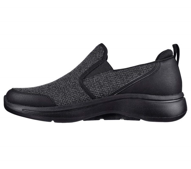 Pánské Trekové Boty Skechers GO WALK Arch Fit - Goodman Černé | GKTYSWA-70