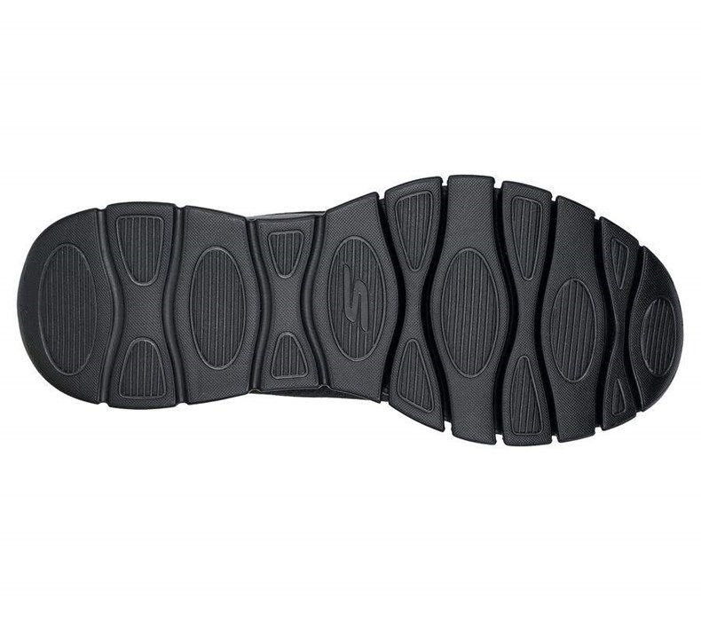 Pánské Trekové Boty Skechers GO WALK Glide-Step Flex - Ryder Černé | HFMALZP-84