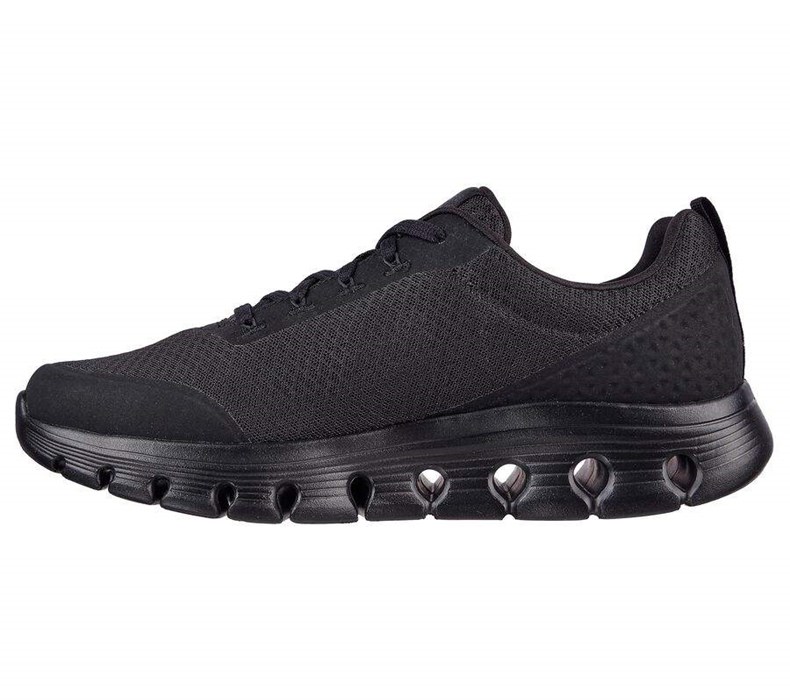 Pánské Trekové Boty Skechers GO WALK Glide-Step Flex - Ryder Černé | HFMALZP-84