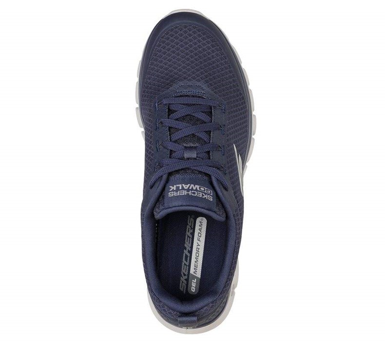 Pánské Trekové Boty Skechers GO WALK Glide-Step Flex - Ryder Tmavě Blankyt | KHNUGRW-51