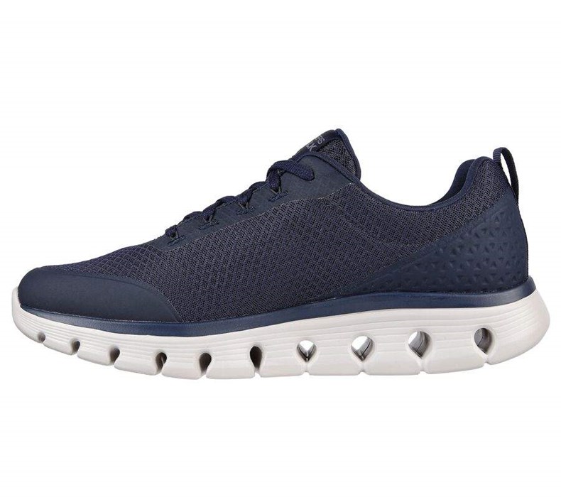 Pánské Trekové Boty Skechers GO WALK Glide-Step Flex - Ryder Tmavě Blankyt | KHNUGRW-51