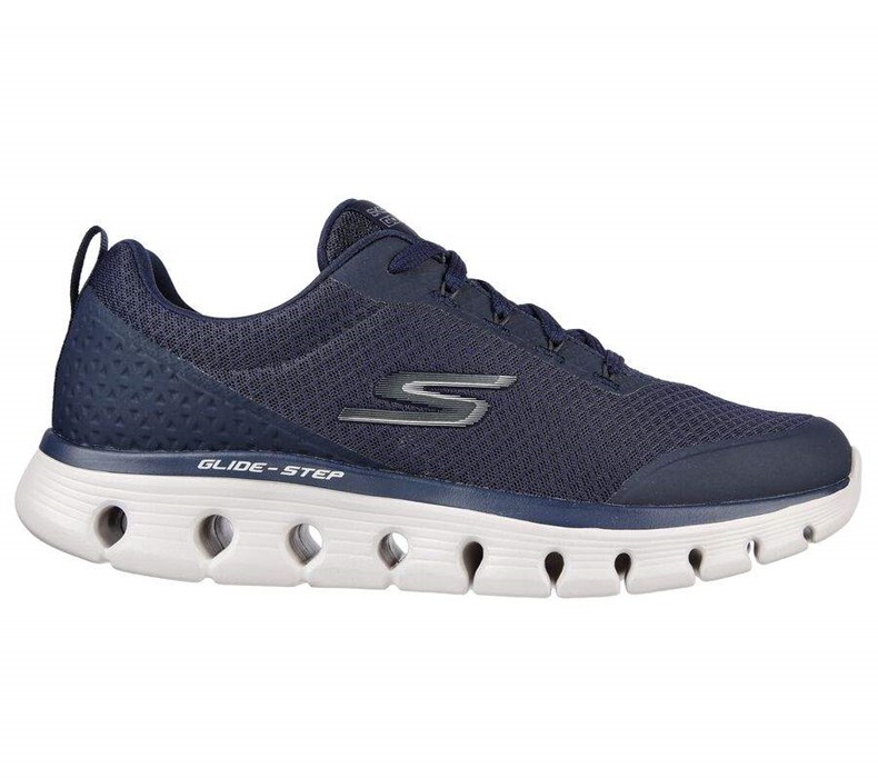 Pánské Trekové Boty Skechers GO WALK Glide-Step Flex - Ryder Tmavě Blankyt | KHNUGRW-51