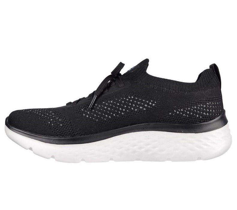 Pánské Trekové Boty Skechers GO WALK Hyper Burst Černé Šedé | JDEWAPR-49