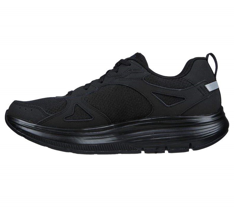 Pánské Trekové Boty Skechers GO WALK Workout Walker Černé | HUORYSW-85