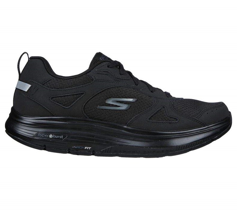 Pánské Trekové Boty Skechers GO WALK Workout Walker Černé | HUORYSW-85